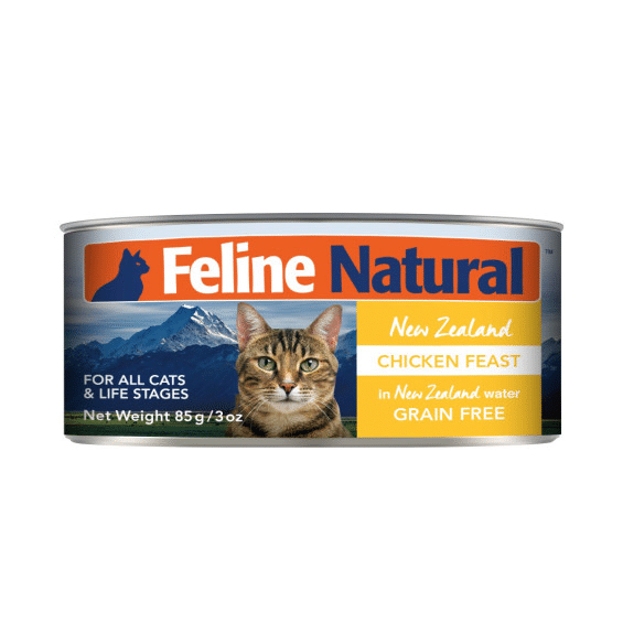 貓咪主食罐推薦：K9 Natural 嚴選雞肉鮮燉貓無穀主食罐