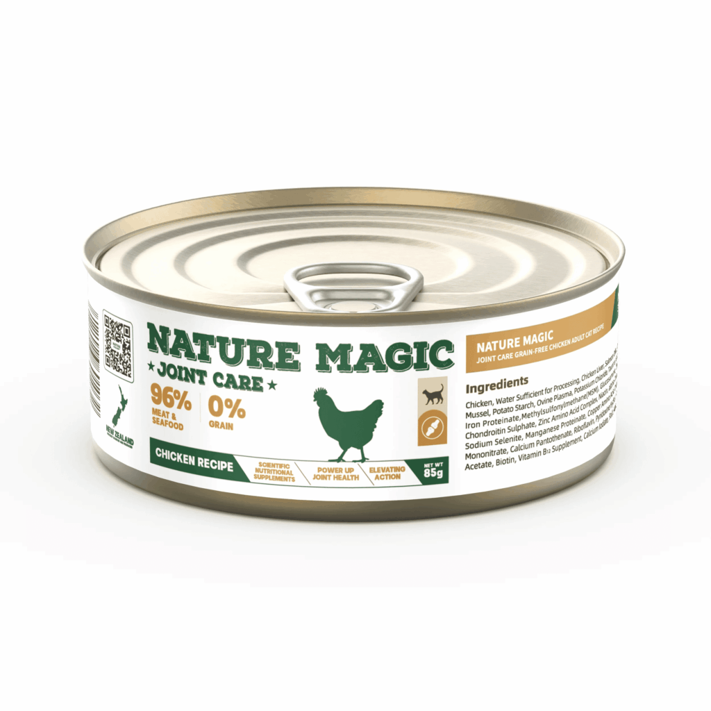 貓咪主食罐推薦：自然魔法（Nature Magic）關節養護－雞肉無穀