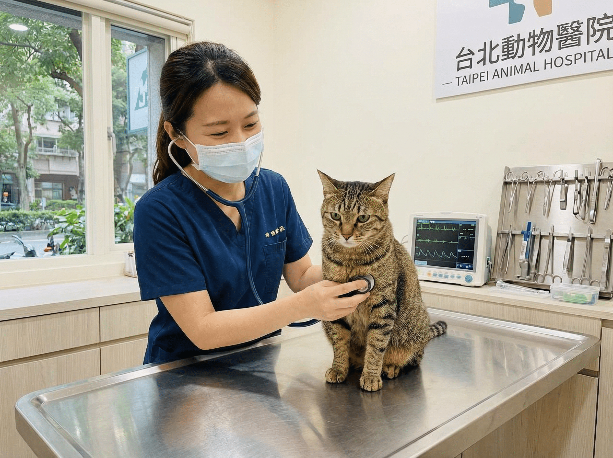 台灣貓咪健康檢查