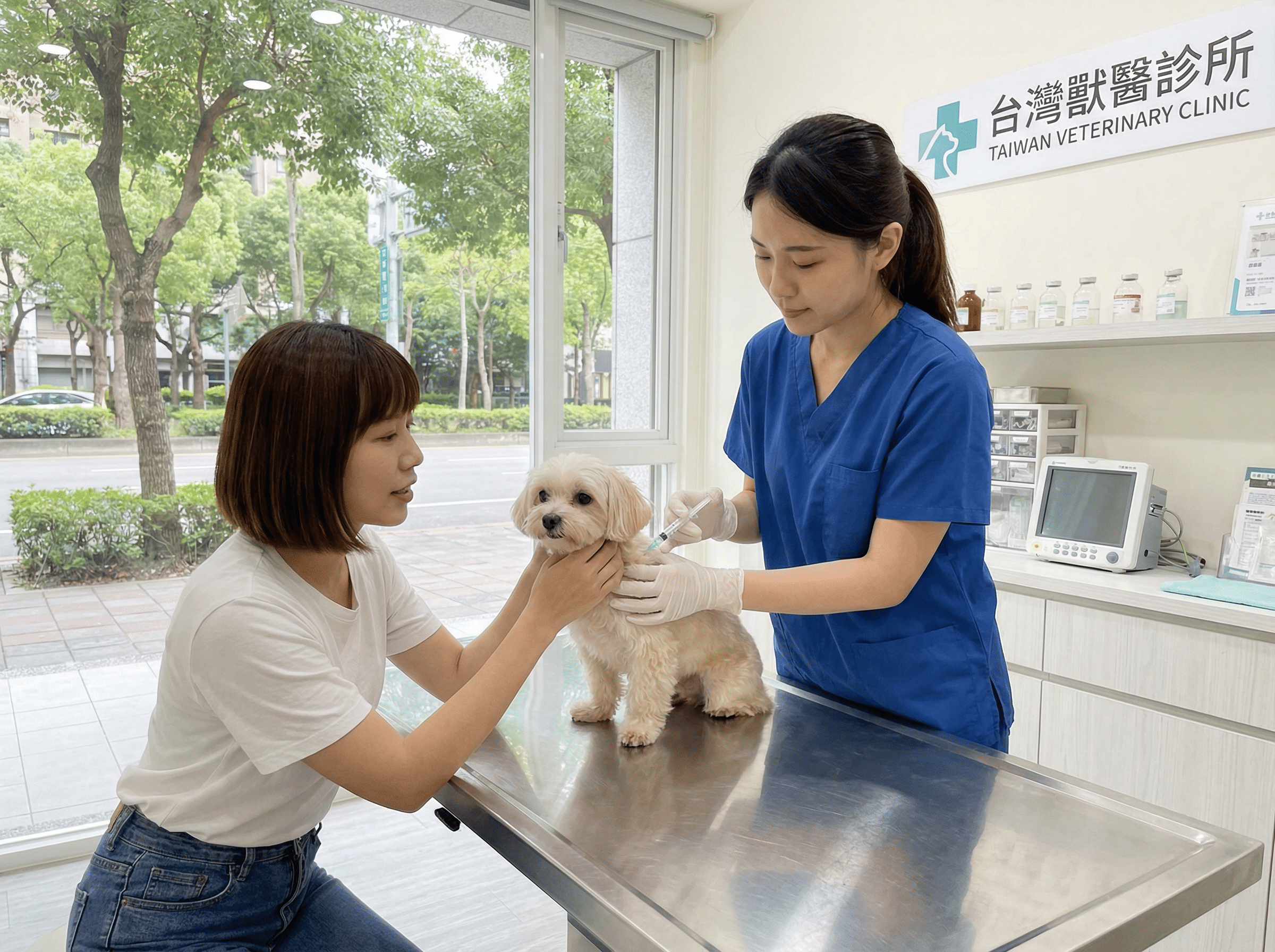 台灣狗狗疫苗接種